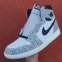 Nike Jordan 1 High White Cement 45.5EU