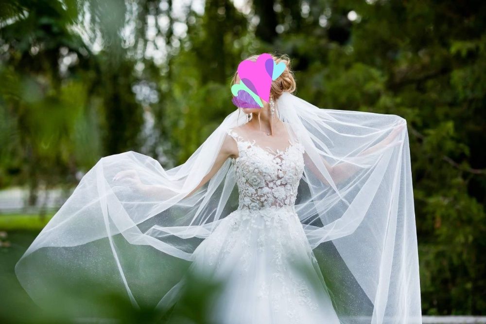 Продам свадебное платье, цвет айвори