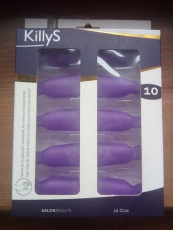 Nowe spinacze do paznokci KillyS do ściągania lakieru hybrydowego