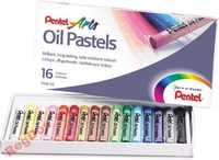 Pentel Pastele Olejne 16 Kolorów Oil Pastels W-Wa