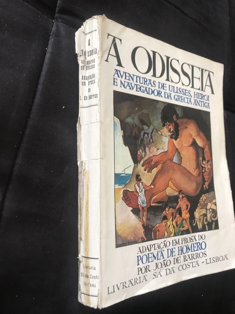 A Odisseia de Homero - Adaptacao em Prosa por João de Barros 1953 3edi