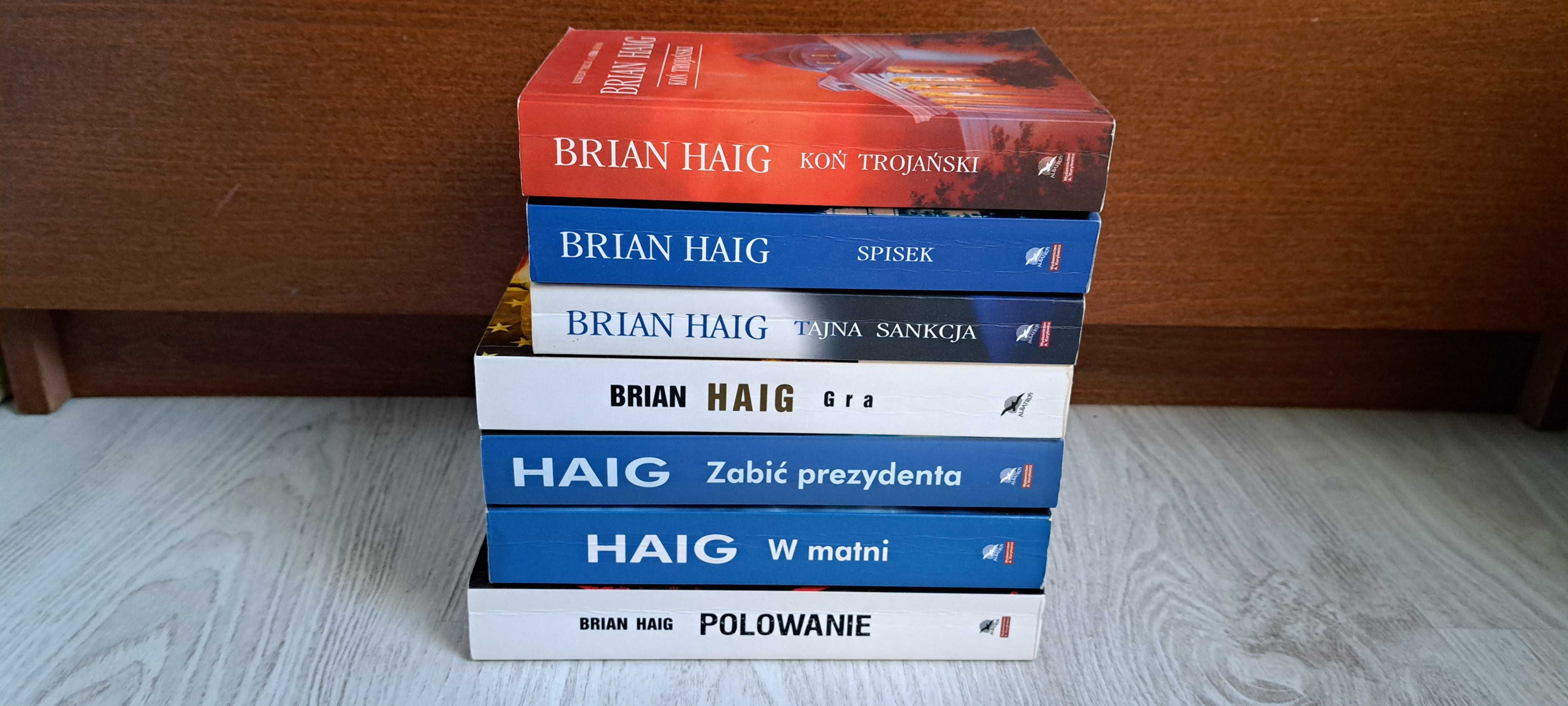 7x Brian Haig Gra + W matni + Polowanie + Zabić prezydenta Spisek Koń