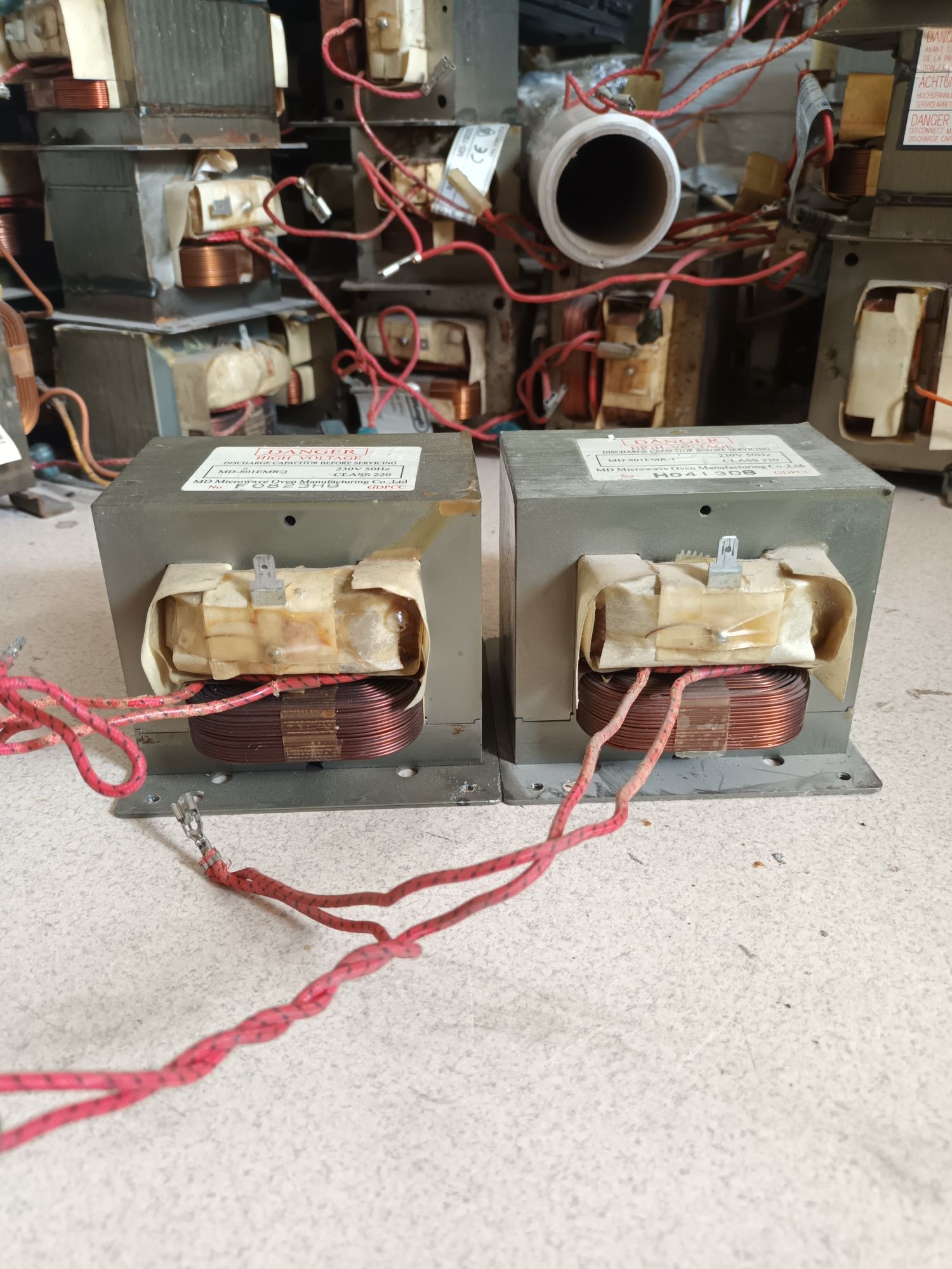 Transformator MD-801EMR-1 800W 2 sztuki mikrofalówka zgrzewarka