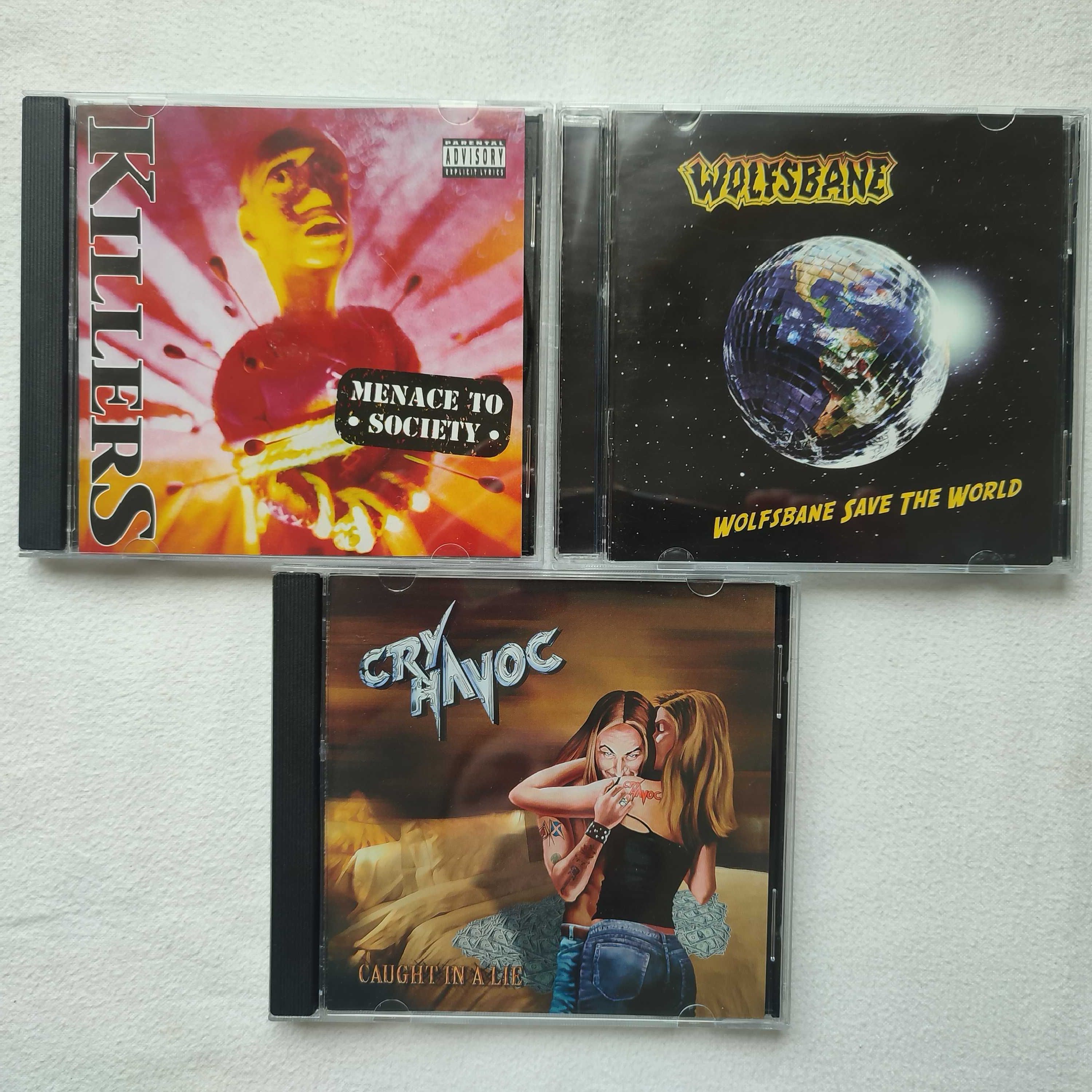 Аудіо СД(CD-DA) - KILLERS - 1994 + WOLFSBANE -2012 + CRY HAVOC - 2009