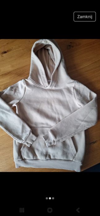 Dres 146 beżowy 146 komplet 146 zestaw 146 produkt Polski 146 dresik