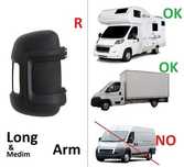Capa / Capas espelhos retrovisor Jumper Ducato Boxer 06-- NOVA (autocaravana)