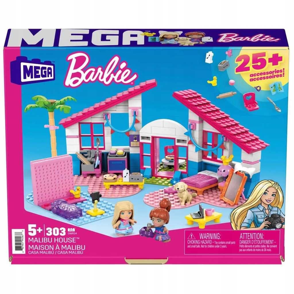 Domek BARBIE zestaw klocków 303 elementy