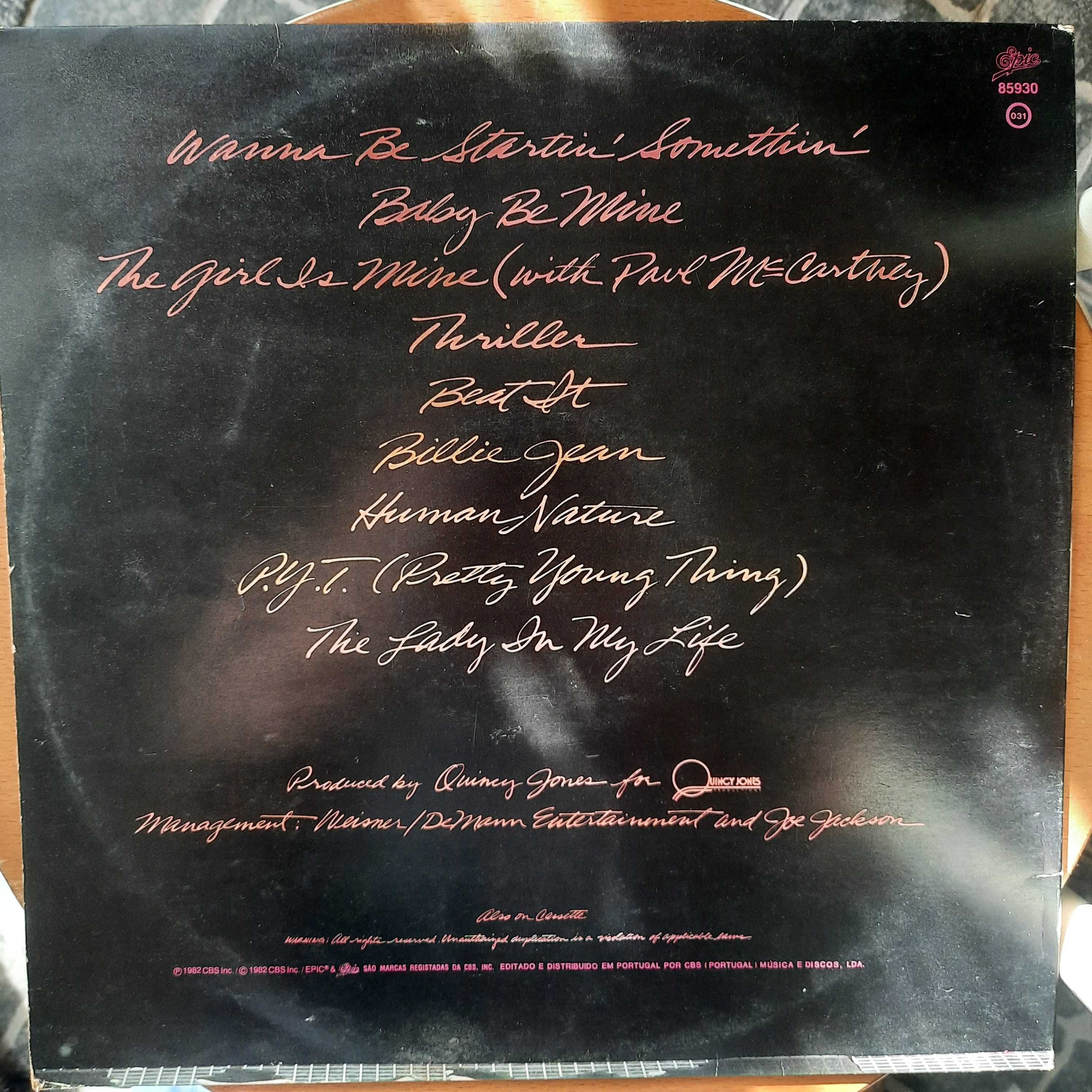 LP da Lenda Michael Jackson