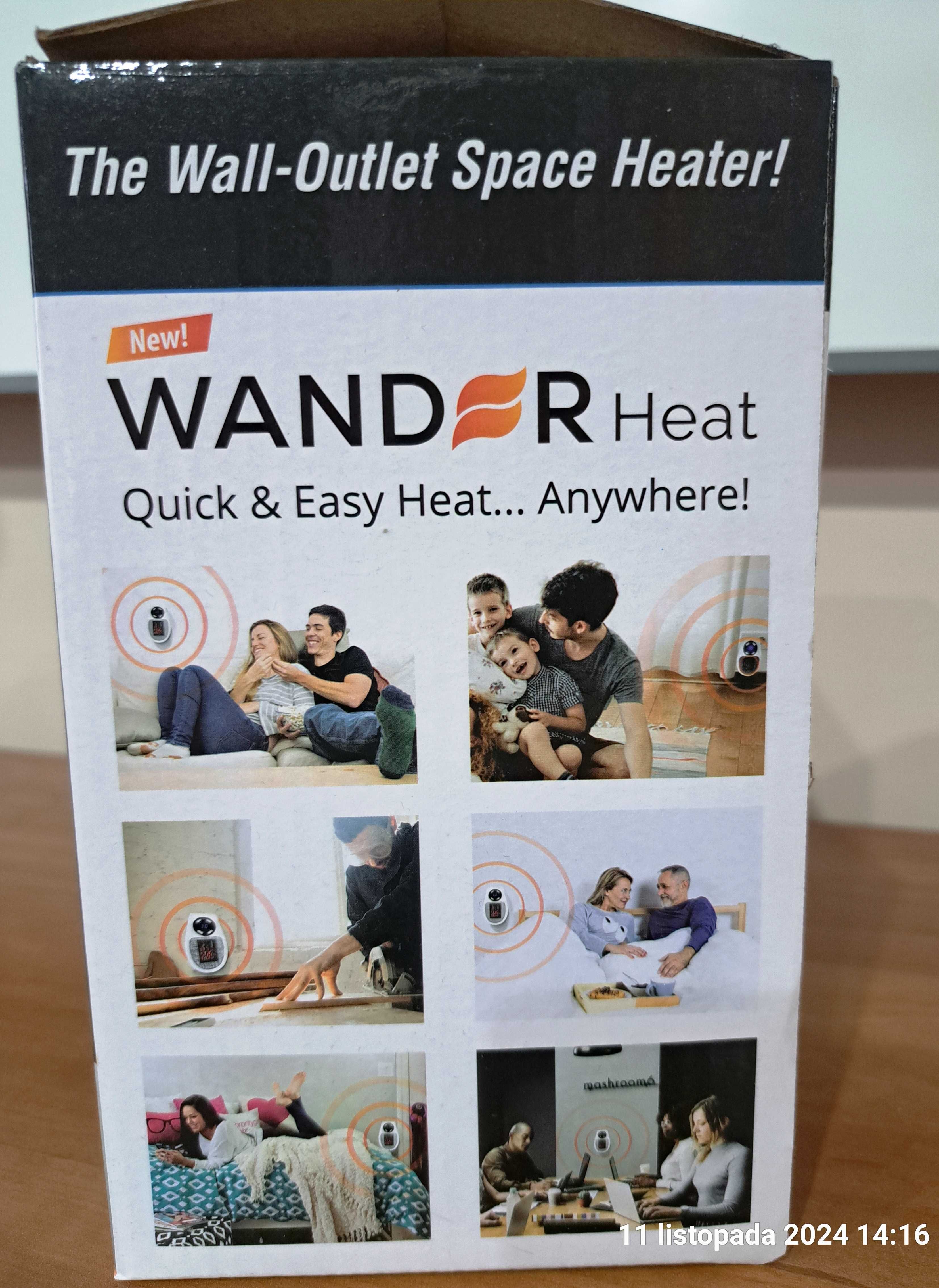 Mały przenośny podgrzewacz - WANDERHEAT