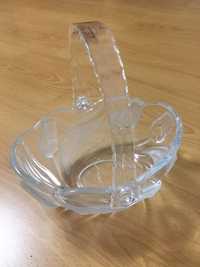 Конфетница вазочка ваза фруктовница с поворотной ручкой Walther Glas
