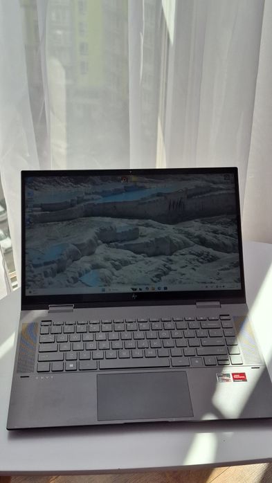 HP envy x360 15m-eu0033dx R5 5500u 8 ram 256 ssd сенсор touch lucienne