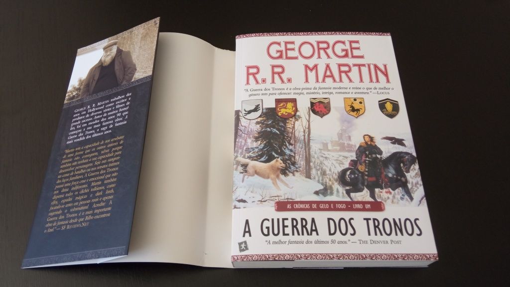 A Guerra dos Tronos-livro I- de George R R Martin (com portes)