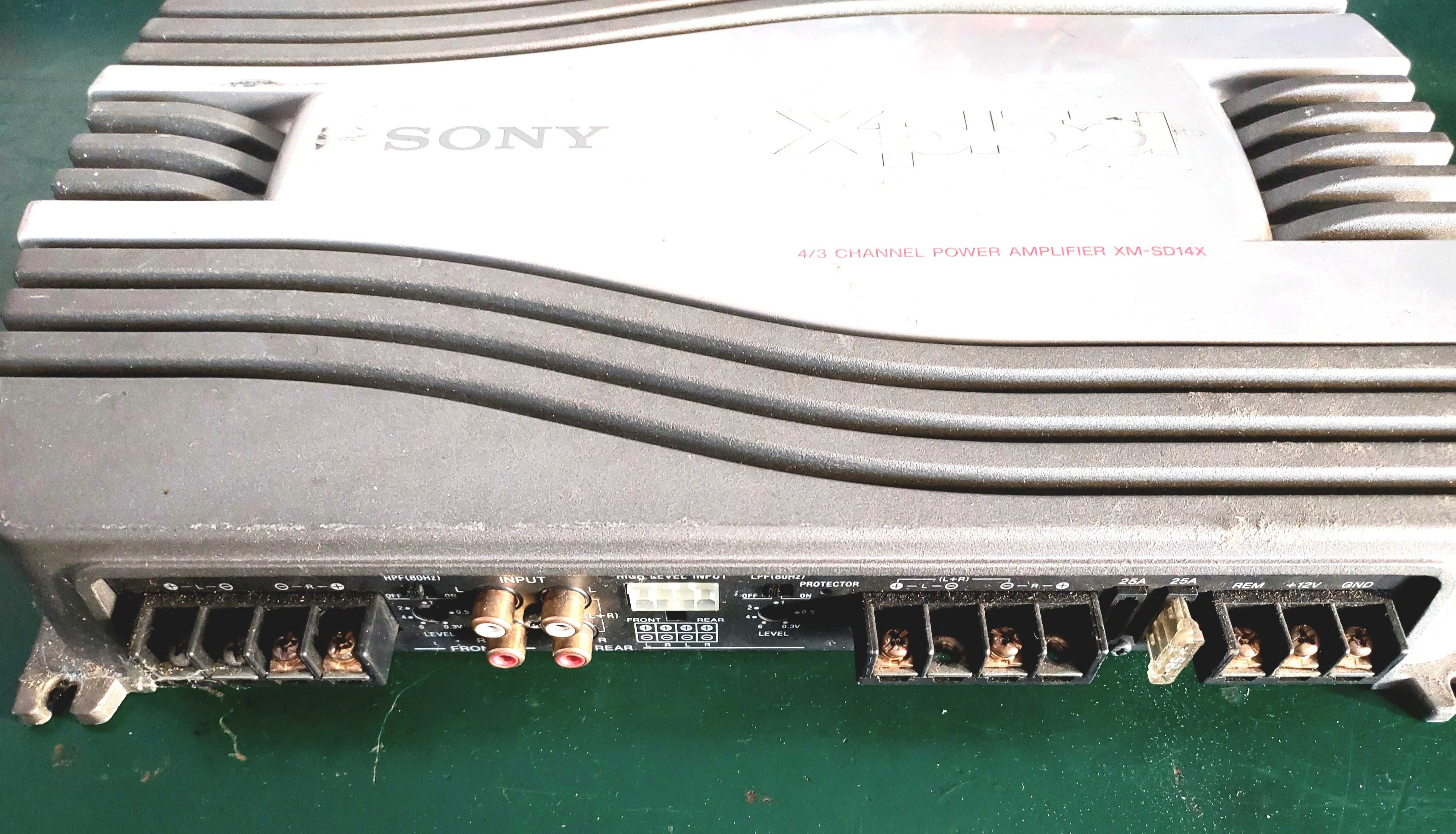 wzmacniacz samochodowy Sony XM-SD14X – klasa premium