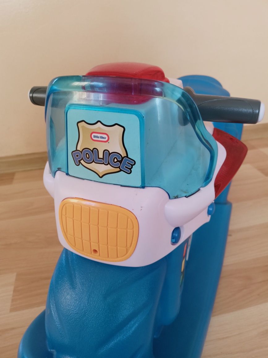 Bujak Bujaczek interaktywny motor policja little tikes