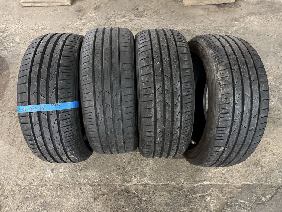 Шини Hankook 215/50R17 Резина Колеса 2019р 7.5mm два 6.1mm