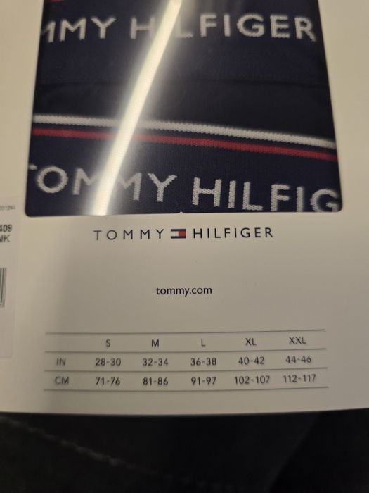 NOWE nieużywane bokserki Tommy Hilfiger granatowe L