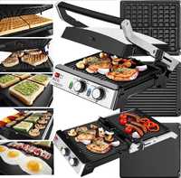 grill opiekacz panini gofry BBQ 3w1 2000W HIT Cenowy