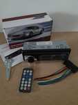 Auto Rádio Bluetooth 1Din Tamanho Universal, Atende Chamadas, NOVO.