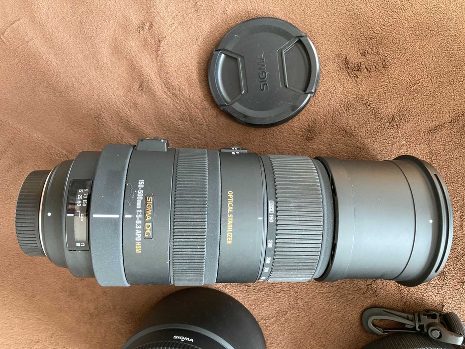 Lente Sigma 150-500mm