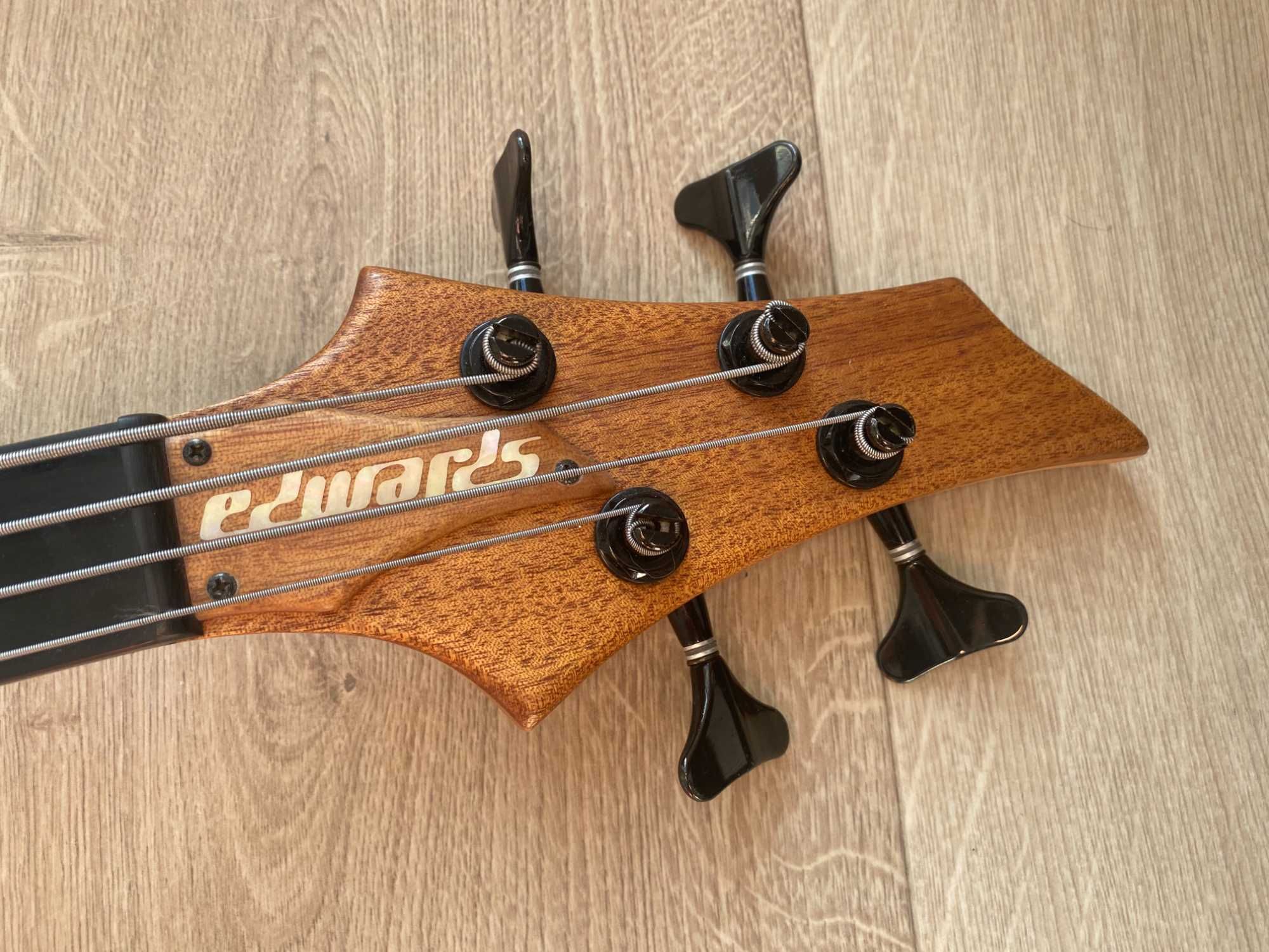 ESP EDWARDS E-FR-120B  naturalny olej Gitara Basowa