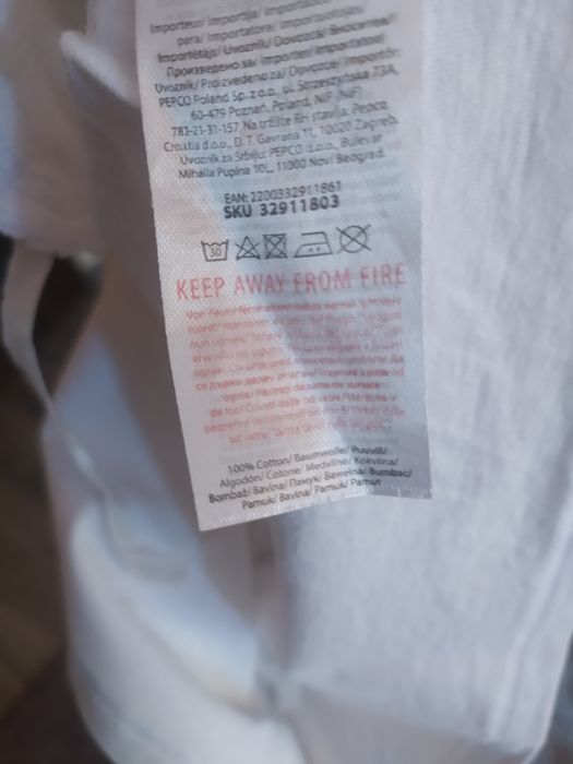 Bluzka sweterek kopertowy kaftanik bawełniany r 68