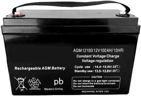 Akumulator żelowy 12 Volt 100Ah Głębokie rozładowanie, kamper, łódka