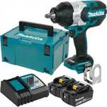 MAKITA DTW1002RTJ klucz udarowy 18V 2x bateria 5,0Ah DTW1002