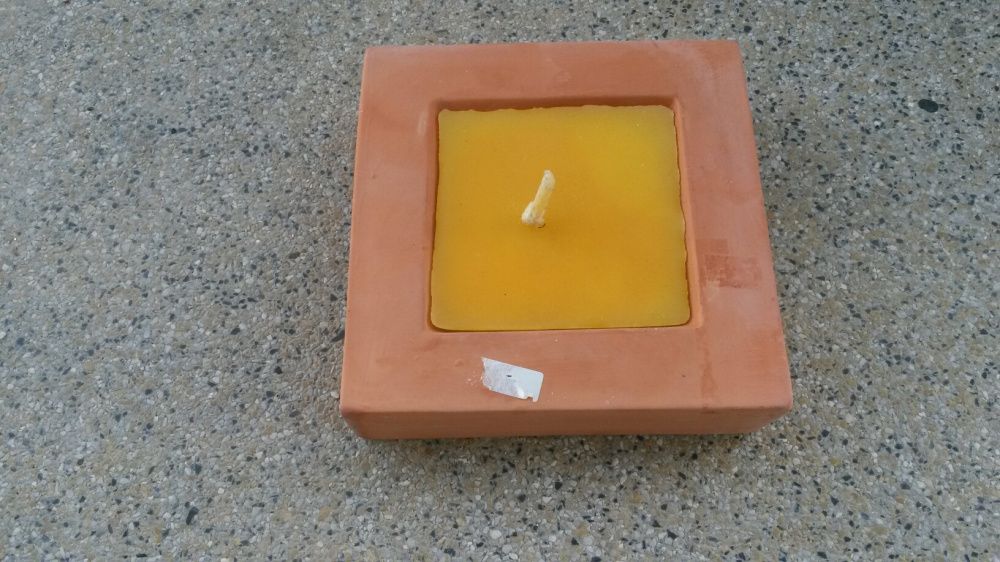 Velas vaso centronela.