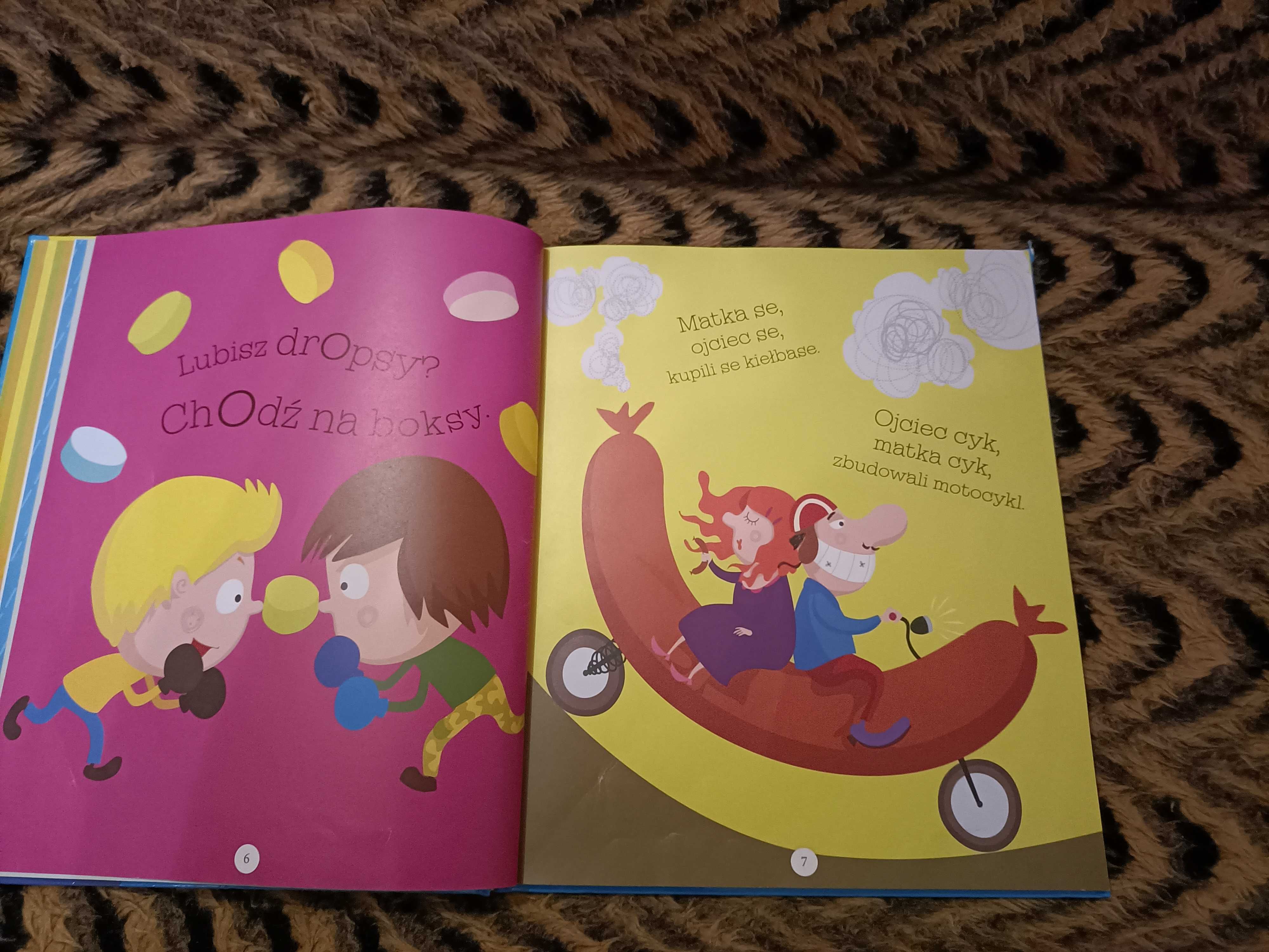Książka dla dzieci "Zabawne rymowanki" 47 stron
