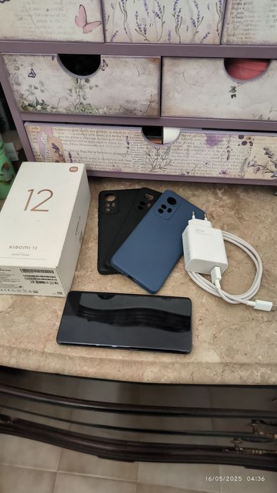 Xiaomi MI 12 8gb 256gb preto com caixa