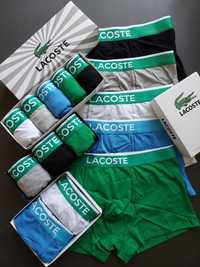 Набори трусів LACOSTE. Мужские премиум боксеры/трусы, хлопок