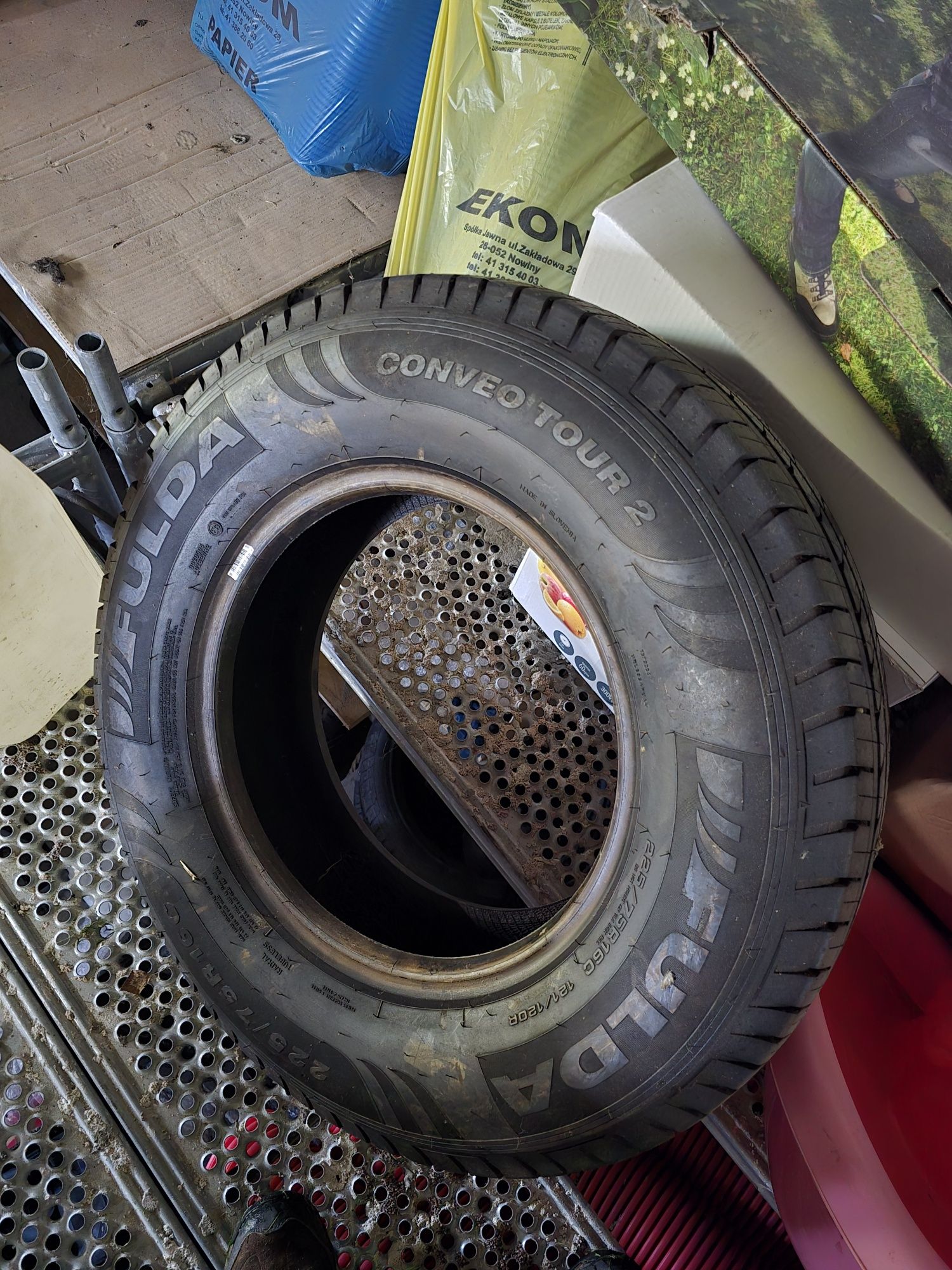 Opona do Busa lub campera Fulda Conveo Tour 2 225/75R16C