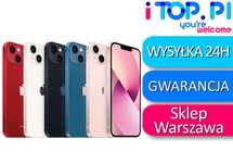 iPhone 13 128gb JAK NOWY BATERIA 100% Sklep Warszawa Gwarancja 12 msc