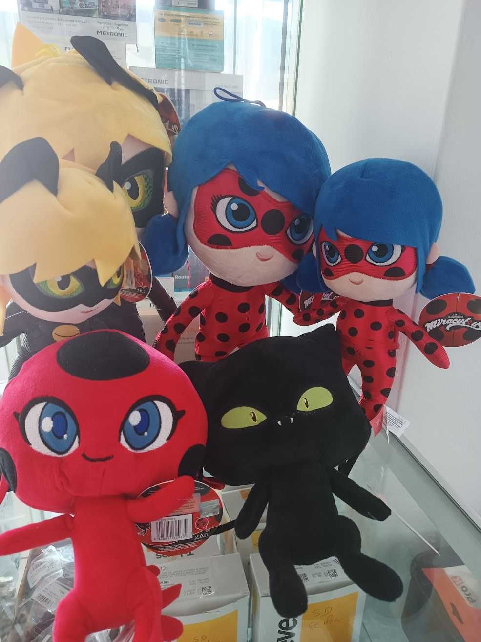 Peluches Miraculous Ladybug 30 e 45cm