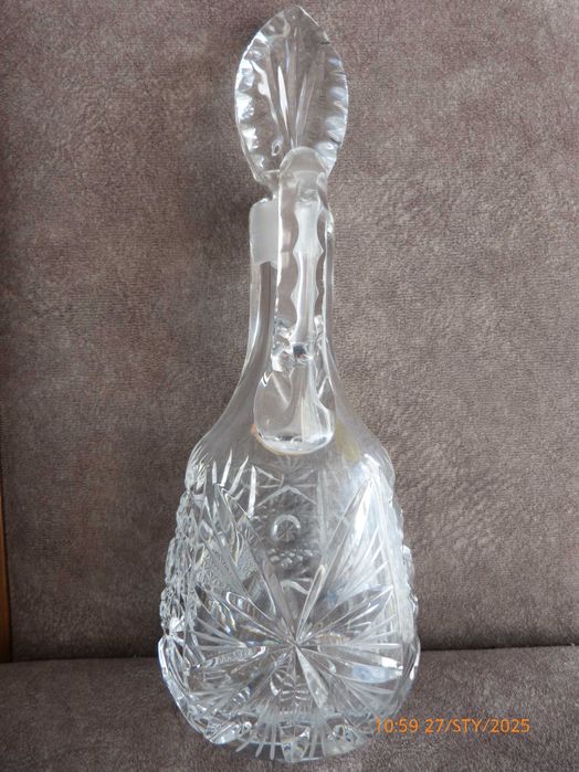 Kryształowa karafka vintage