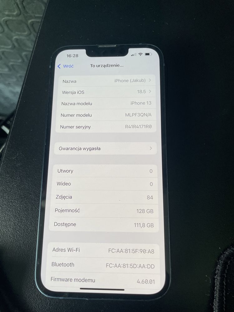 Iphone 13 85% Kondycji Baterii