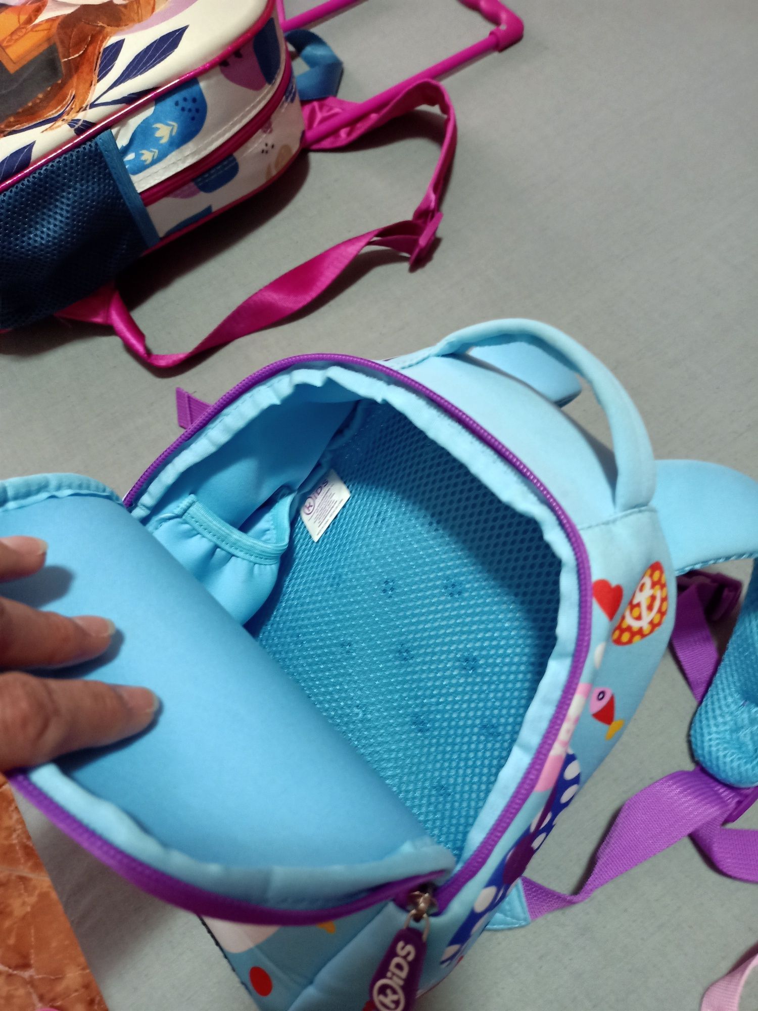 Mochila da marca Fila mamãe crianças escolar passeio