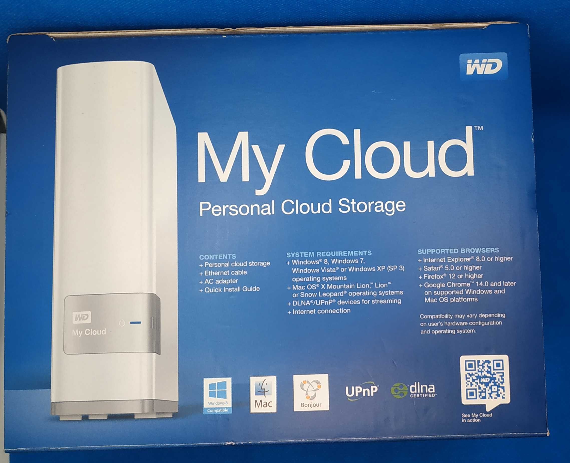 Disco Externo WD - My Cloud - NAS - NUVEM 3 TB