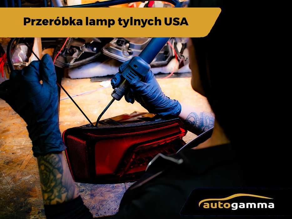 Przeróbka Reflektorów USA i Angielskich z Adaptacją i Kodowaniem Lamp