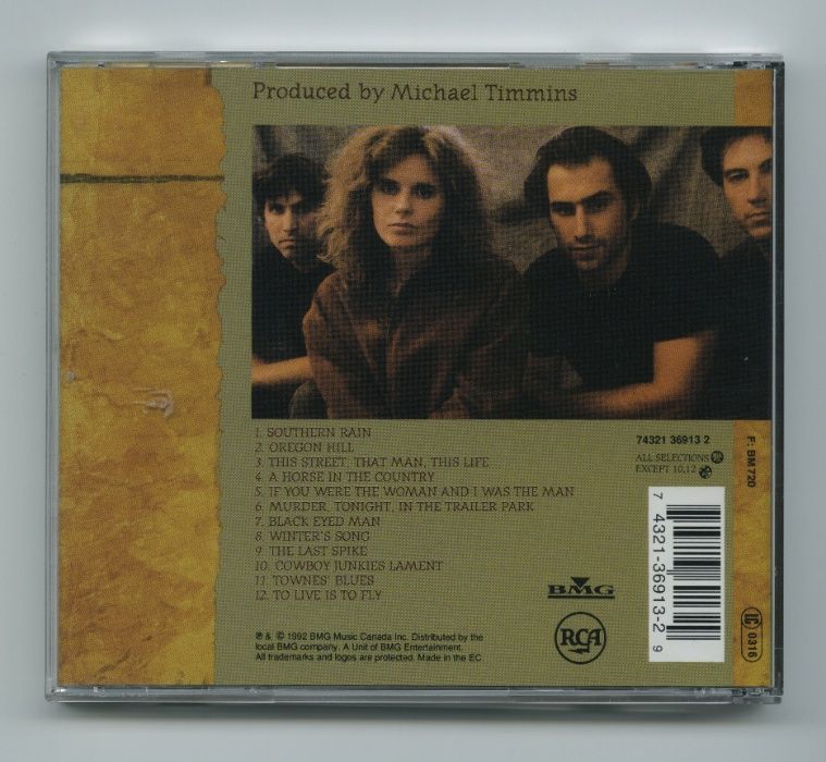 3 CD's Cowboy Junkies