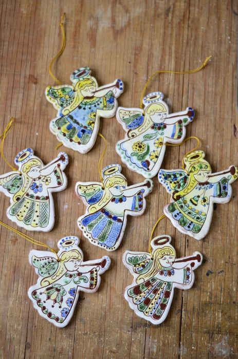 Косівська кераміка "Весняні ангели"