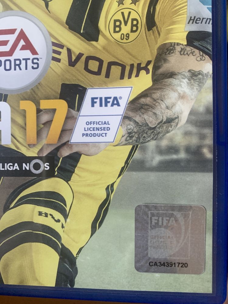 Jogo Fifa 17 - oficial - produto licenciado.