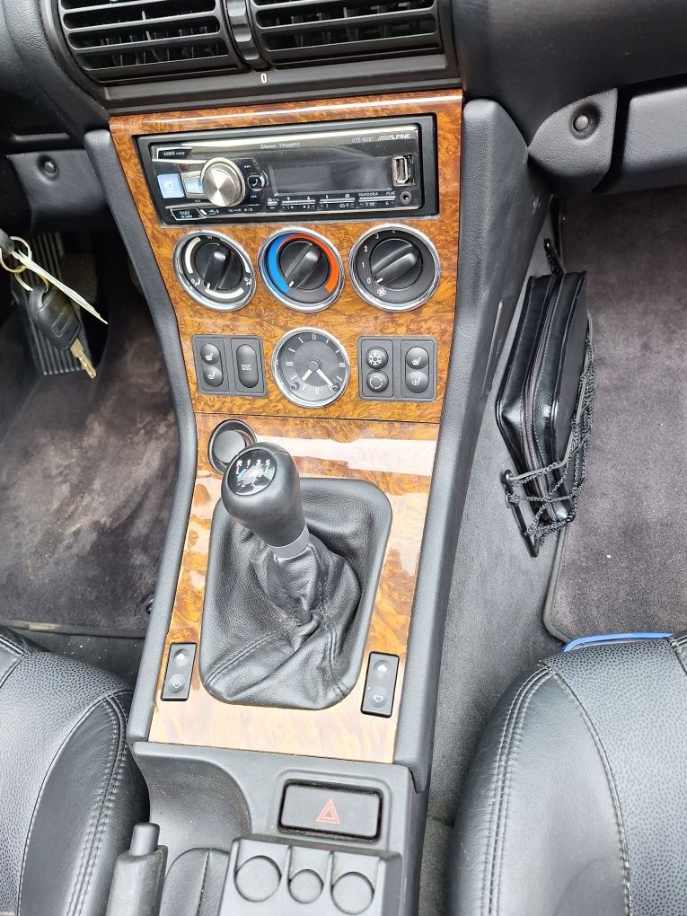 Panele tunelu środkowego BMW Z3 europa