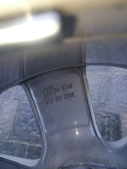 Koła Tiguan 17 et 43. Nowe opony!