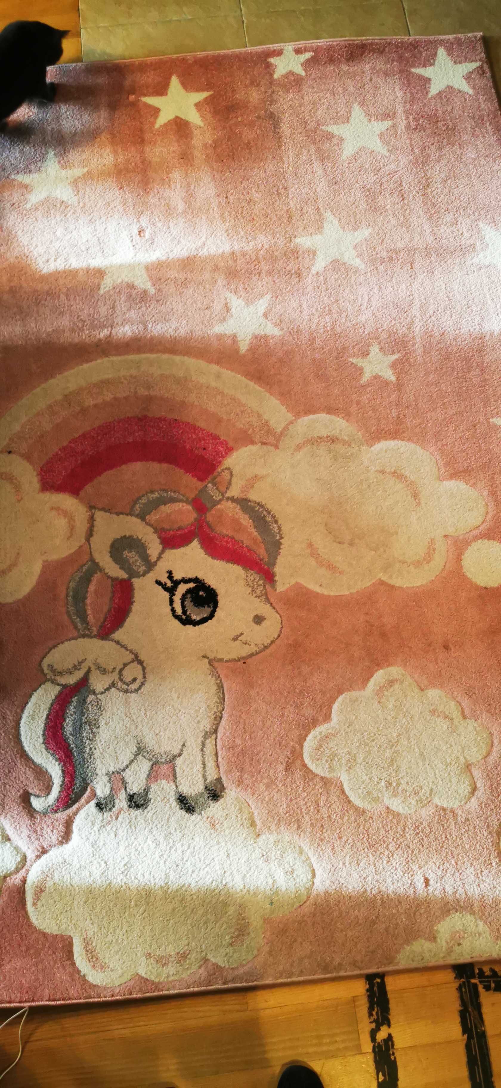 Dywan Dziecięcy Pastel Kids Pony Różowy 160 X 230