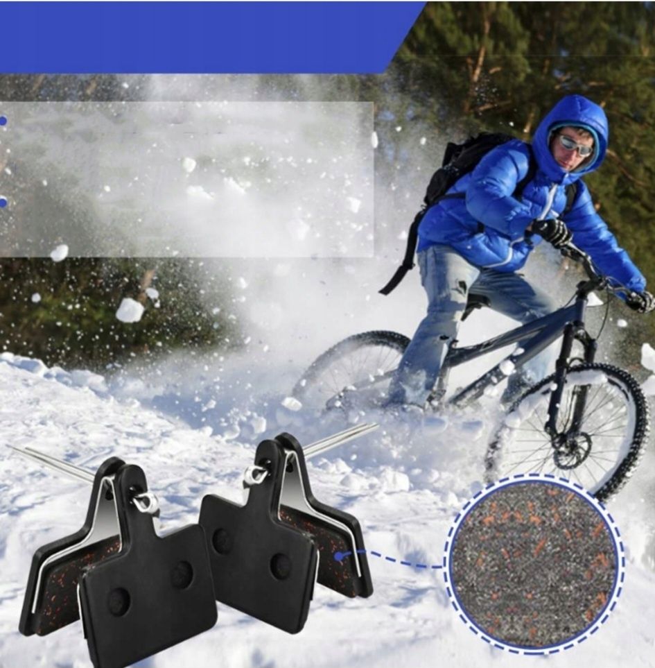 Nowe Klocki hamulcowe rowerowe.Super siła hamowania.