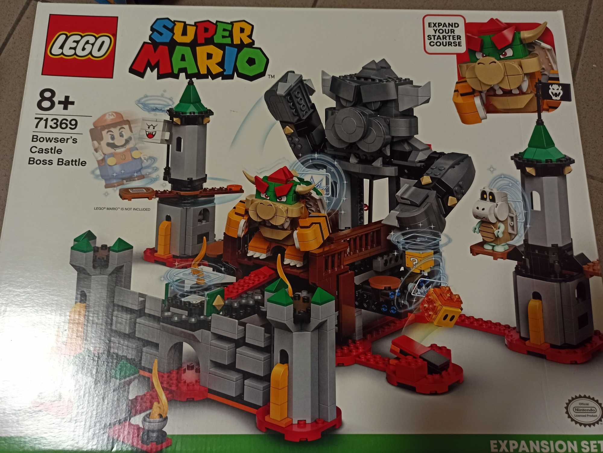 LEGO Super Mario - Walka w zamku Bowsera — zestaw rozszerzający, 71369