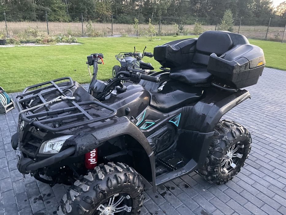 Quad cf moto 450 super stan łycha - pług gratis
