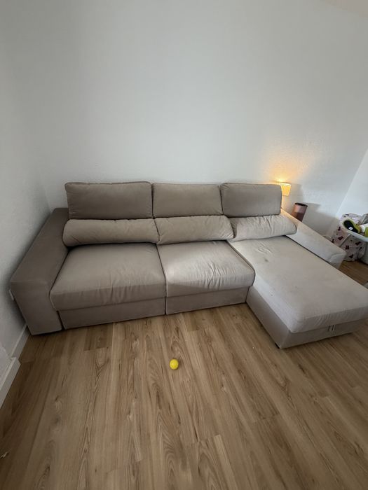 Sofa cama com armazenamento