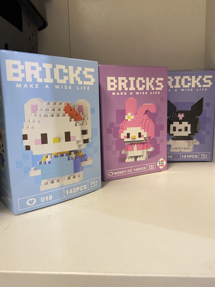 Лего фігурки хеллоу Кітті/ Hello Kitty/BRICKS